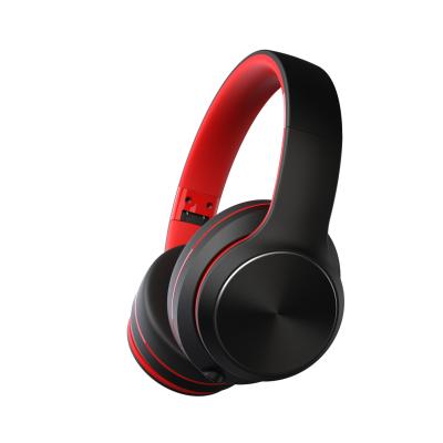 China Wireless headset  5.0 gaming  low latency with foldable foldable 3D stereo wireless headset red does not send microphone for sale