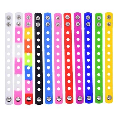 China Kids' Custom Cartoon Silicone Bracelets Colorful Wristbands for Boys and Girls 21cm for sale