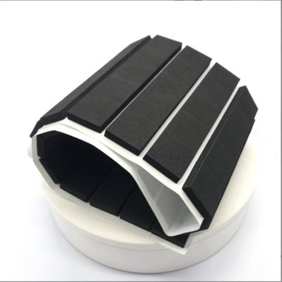 China Customized Single Sided Adhesive EVA Foam Pad Black Circular Foot Pad for Protection for sale