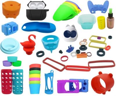 China Zusammengefasste Silicone-Formteile für Amazon Custom Design OEM/ODM Silicone-Kautschukprodukte zu verkaufen