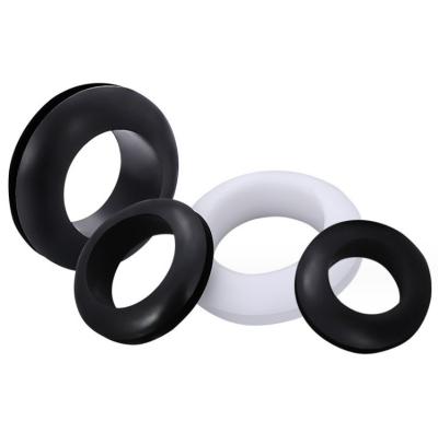 China Moulding Service Custom Silicone Grommet for Round Cable and Other Rubber Products for sale