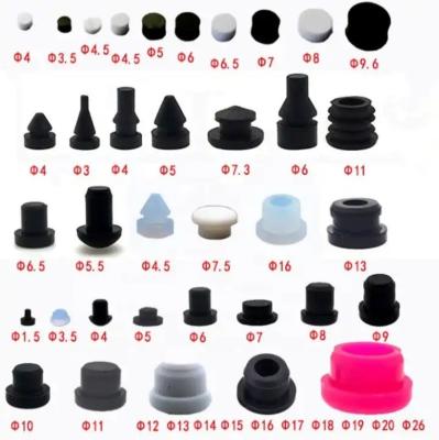 China Silicone Cover Silicone End Cap for Silicone Rubber EPDM NBR NR Processing Service for sale