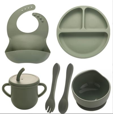 Cina Set di cucina in silicone per bambini piccoli in vendita