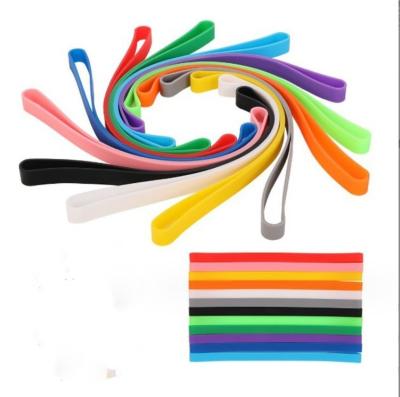 China Elastic and Colorful Silicone Wrapping Bands Perfect for Various Applications for sale