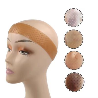 China Adjustable Silicone Wig Grip Headband for Non Slip Fixing of Transparent Hair Wigs for sale