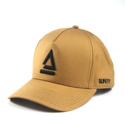 China JOINT High Quality Custom Logo 5 Panel Embroidery Symbol Triangle Crown Baseball Caps Unisex Hat For Women Mens for sale