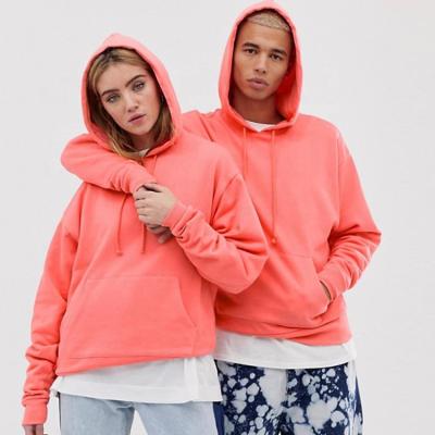 China Unisex Cheap Anti-Shrink Wholesale Cotton Pullover Hoodies With Drawstring Hood Drop Shoulder Pocket Custom Regular Fit Hoodie for sale