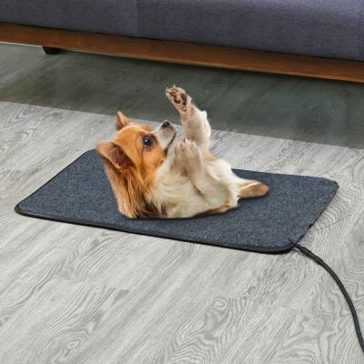 China Sustainable Heating Dog Mat For Pets Thermal Dog Warmer Mat 20W for sale