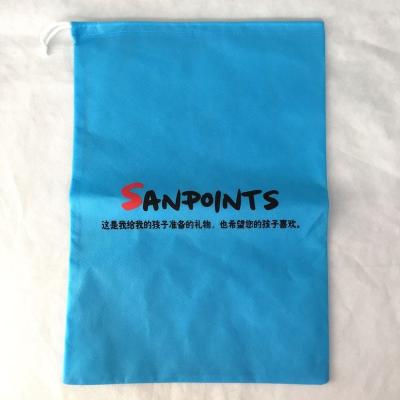 China 100% Eco-friendly Non Woven Custom Printed Promotional Cheap Drawstring Shoes Dust Bags for sale