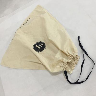 China Custom Reclycled Drawstring Cotton Bag Jewelry Packaging Bag Customization for sale