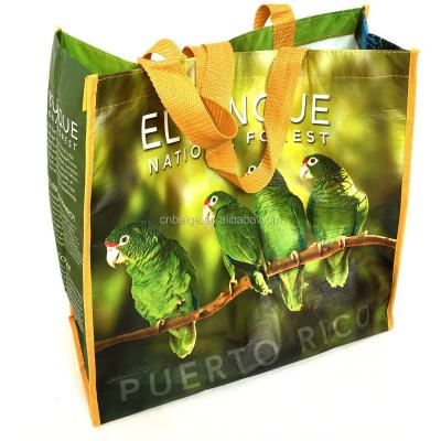 China 100% Rpet Eco-friendly Reusable Nonwoven Fabric Shopping Bags for sale