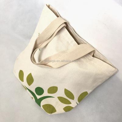 China Reusable Eco-Friendly Organic Cotton Recycled Fashion Tote Bags for sale