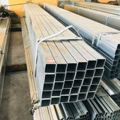 China Decoration Rectangular Pipe Cold Rolled Pre Galvanized Welded Square / Steel Pipe / Rectangular Tube / Hollow Section for sale