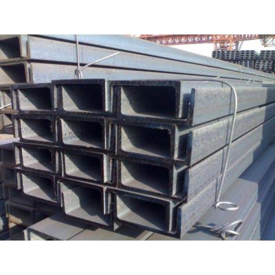 China Steel Structure Supporting Galvanized Steel Channel Stable Quality Galvanized Steel U Channel C Profile Steel for sale