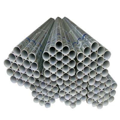 China Liquid Pipe Hot Dip Galvanized Round Steel Pipe Galvanize Tube for sale