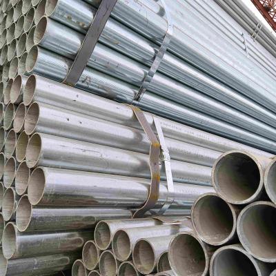 China Liquid Pipe Hot Dipped Galvanized Iron Pipe / Galvanized Steel Tubes / Tubular Steel For Greenhouse Building Construction for sale