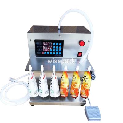 China Food Factory Price High Accuracy Spout Pouch Filling Capping Machine for sale