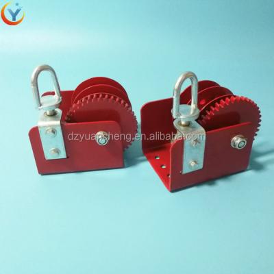 China 1500kgs poultry farm chicken farm manual winch poultry winch for poultry farm for sale