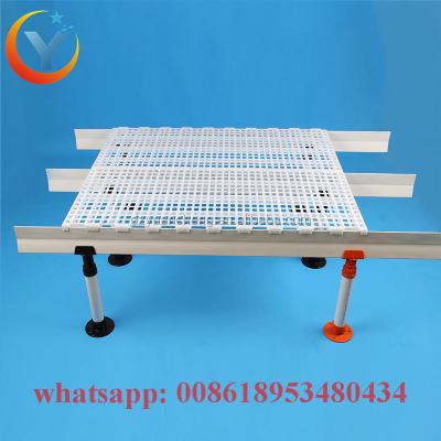 China Farms Chicken Farm Using Plastic And Iron Floor Panel Poultry Livestock Products Slat Flooring For Poultry for sale