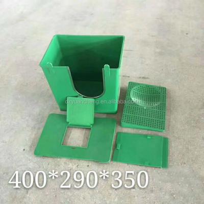 China 2017 Hot Selling Rabbit Nest Hard Plastic Rabbit Laying Box For Rabbit Give Birth In Baby Box for sale