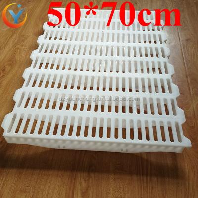 China Anti-Corrosion Pig House Slat 50*70cm Plastic Hog Slats In Any Color For Sale for sale