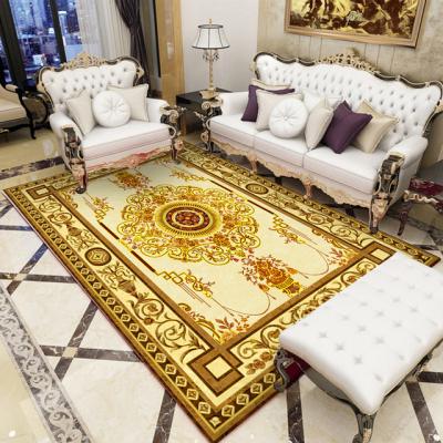 China Anti-static Persian floral Turkish Turkish carpet small living room style carpet living room dirty washable can be replaced for sale