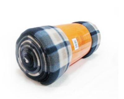 China Anti-Pilling Disposable High Quality Plaid Fleece Blanket for sale