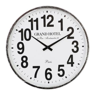 China Wholesale High Quality Modern Decorative Wall Clock Antique Style Large Metal Wall Clock for sale