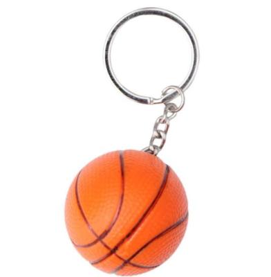 China Fashion Basketball Key Chain Sports Key Ring Souvenir Car Hanging Decoration W1431 for sale