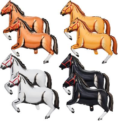 China C5114 Fashion Balloons Foil Horse Shaped Themed Party Balloons Helium Foil Balloons for sale