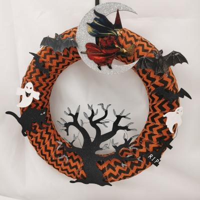 China Halloween 18 Inch Foam Ghost Garland Halloween Decor Prop for sale