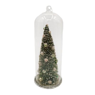 China Christmas Decoration Supplies Gold Onion Strips Colored Plastic Beads Custom Hand Blown Glass-Glass Christmas Tree Ornaments for sale