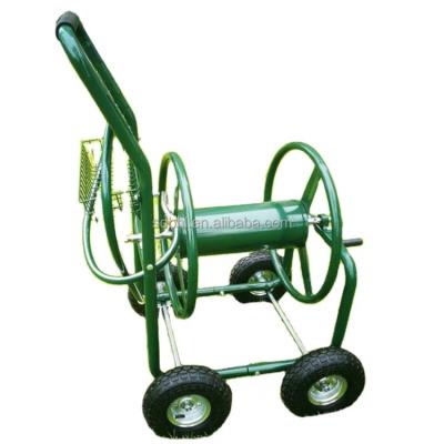 China Portable House Reel Cart Metal Eco-Friendly Garden Watering Tools for sale