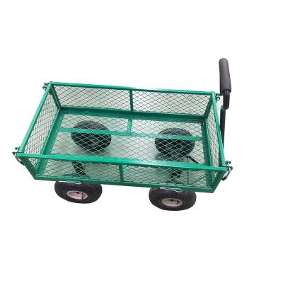 China Portable Hand Plant Tool Trolley Carts Steel Trolley Garden Trolley Cart for sale