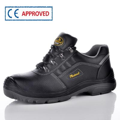 China Toe Safetoe Cow Leather Steel Toe Work Safety Shoes For Women Men for sale