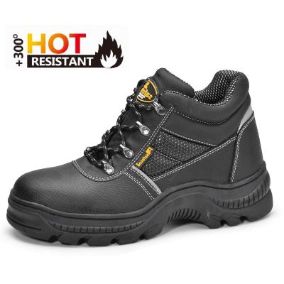 China Steel Toe Safetoe Stel Toe Cow M-8215 Leather Safety Shoes for sale