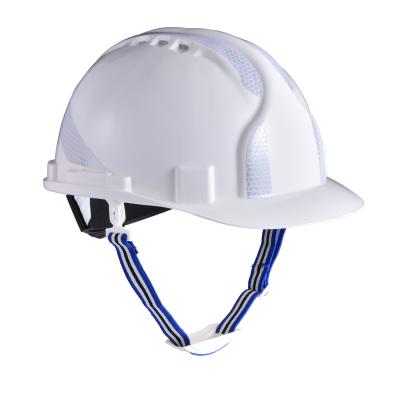 China W-036 ABS High Density ABS Shell Safety Helmet Work Helmet White for sale