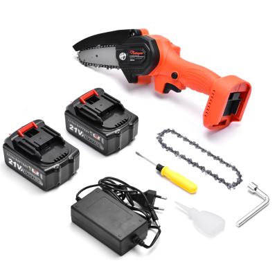 China INVENTORY CLEARANCE Anti-Slip Cordless Mini Chain 20 Hand Portable Single Power Wood Electric Saw for sale