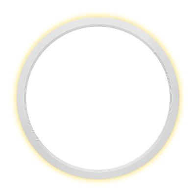 China Surface Mounted Modern 5CCT Selectable With Night Light Flow Mount Surface Mounted For Living Room Round Led Ceiling Light for sale