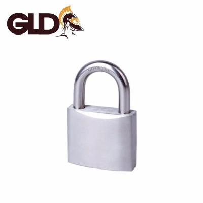 China Anti-Corrosion Sample Spare ARC Form Candados de acero Stainless Steel 304 Stainless Steel Shackle Security Padlock for sale