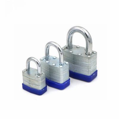 China North America Quality Waterproof Dustproof Nickel Plated Laminated Steel Padlock 30/40/45/50/65mm for sale