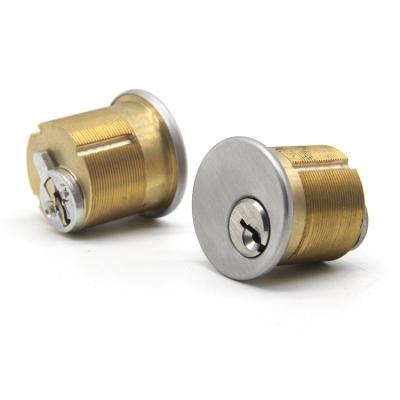 China Single Row Pins Patented ISO @ Certificated Option America Keyed Mortise Door Lock Different Cylinder With Key for sale