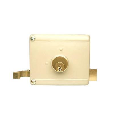 China Hotel Rim Lock Puerta Alta Calidad 111A Chapas Double Bolt Brass Chapa Door Lock for sale