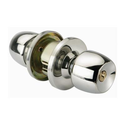 China ET/BK/PS/DUMMY Zhongshan entry cylinder door entry cylinder adjustable round door lock knob commercial low power tubular lockset door lock for sale