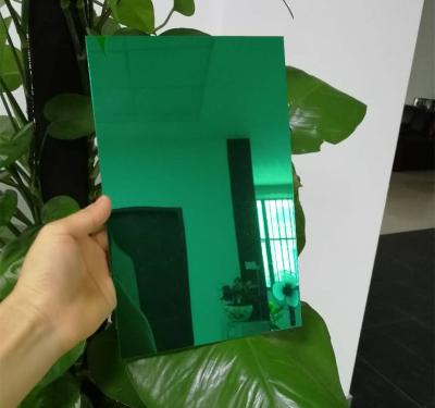 China Decoration Mirror Green Color 304 Stainless Steel Building Sheet For Decor Panel for sale