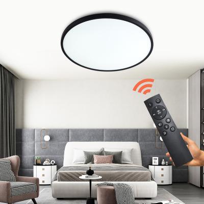 China Chixiong Outdoor Mounted Indoor Round Surface Mounted Cool White Warm Ceiling Led Light Fixture 2.4g Outdoor for sale