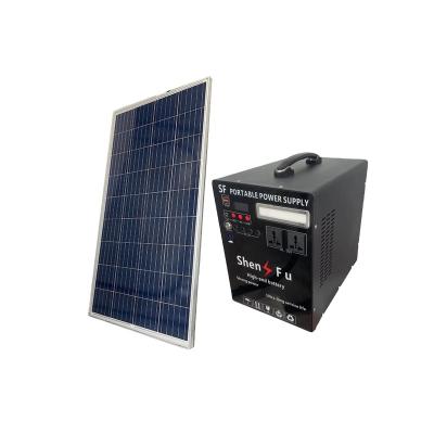 China Long Life Cycle Home 110v 220v 1500w 3000w 1500wh 3000wh Station Outdoor Portable Mobile Solar Power Station for sale