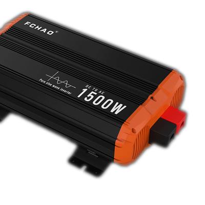 China Chixiong Customization FCHAO PSC-1500W-C Outdoor DC 12V/24V/48V to AC 110V 220V 50HZ Pure Sine Wave Home Lithium 1500w Power Inverter for sale