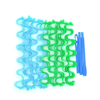 China Curl Definition/Increasing 12pcs 30cm/50cm Durable Spiral Hair Rollers Styling Roller Sticks Hair DIY Snail Shape Hair Curler Wave Styler for sale