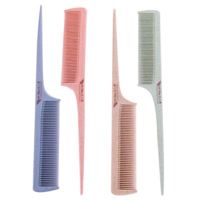 China Custom Made Peine Carbon Hair Rat Tail Antistatic Heat Resistant Home Starter Comb for sale